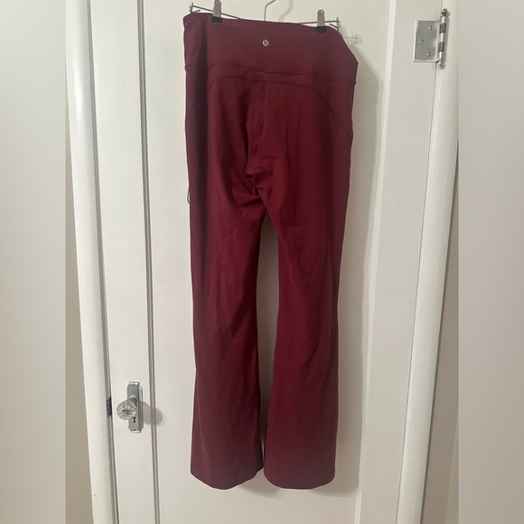 Lululemon Groove Nulu Super high waisted flared pants - worn twice - Picture 6 of 7